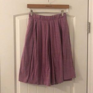 Lularoe soft pleated skirt with pockets